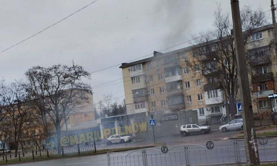 В Мариуполе взорвался автомобиль одного из командиров оккупантов