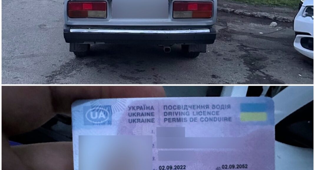 У Краматорську патрульні затримали водія з правами "придбаними" через "інтернету"