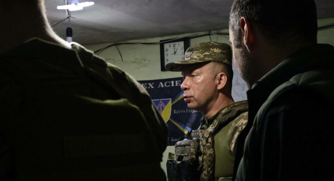ЗСУ вдається руйнувати плани ворога: Сирський — про наступальні дії українців під Бахмутом