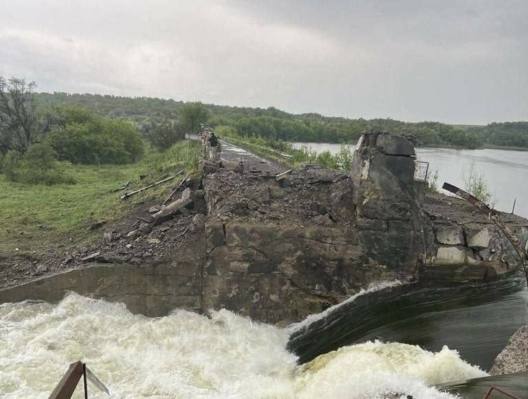 На Донеччині через пошкодження дамби у Галицинівці евакуйовано 26 осіб