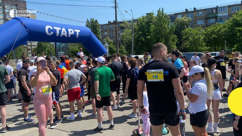 На Київщині пройшов забіг на підтримку захисників "Азовсталі"