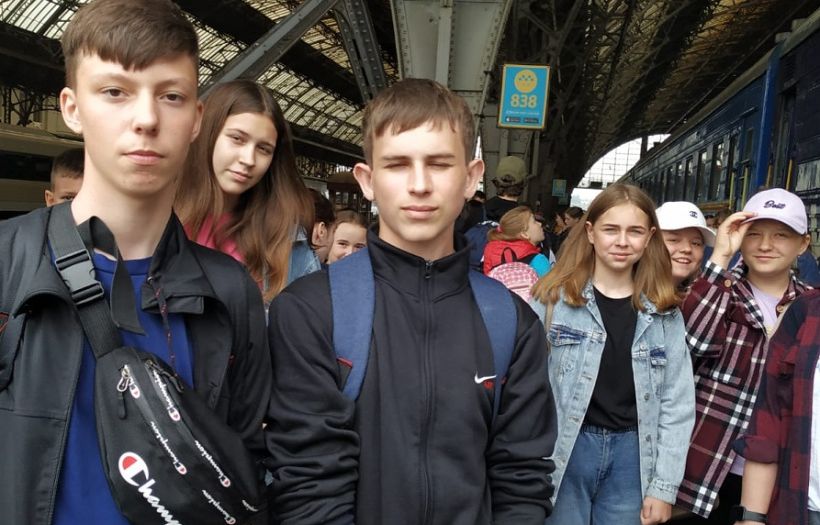 Діти з Донеччини поїхали на відпочинок у Львівську область