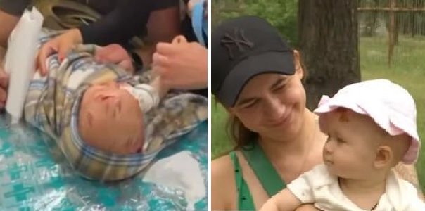9-ти місячну дівчинку, постраждалу від обстрілу у Краматорську, виписали з лікарні
