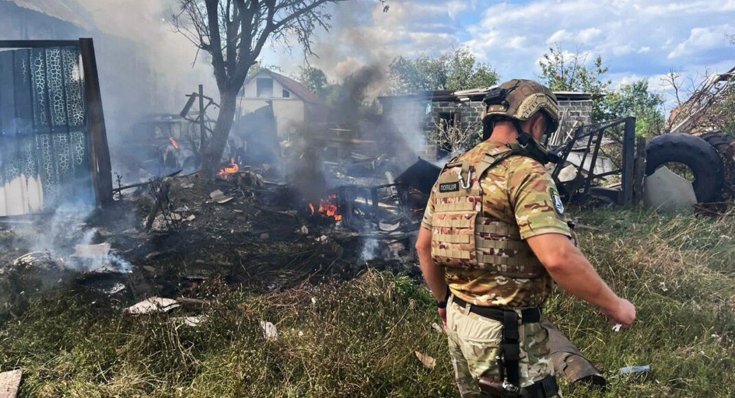 Полиция Донетчины задокументировала 14 российских ударов за сутки