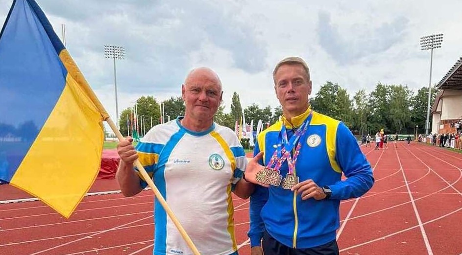 Луганський спортсмен здобув дві золотих і одну бронзову медалі на чемпіонаті Європи з легкої атлетики