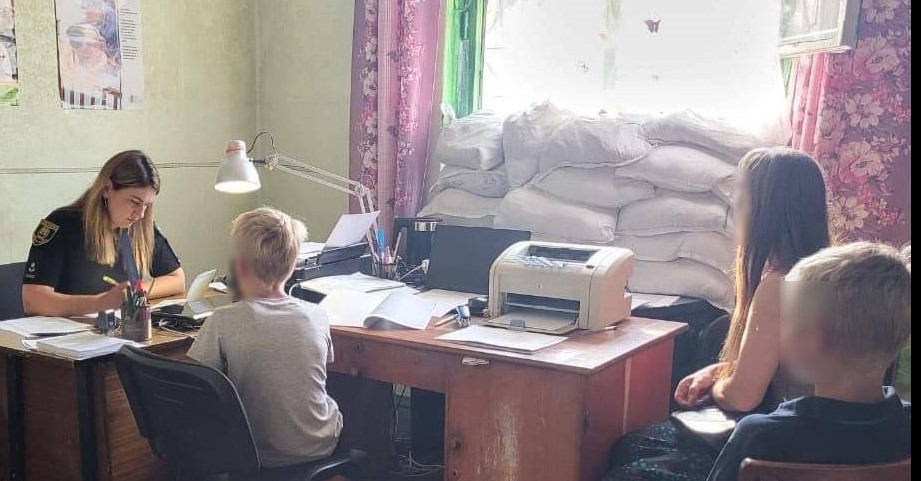В Краматорске полицейские разыскали подростков, повредивших коммунальное имущество