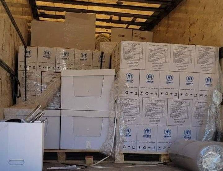 Переселенцы из Луганщины в Киеве смогут получить бытовые наборы и постельное белье