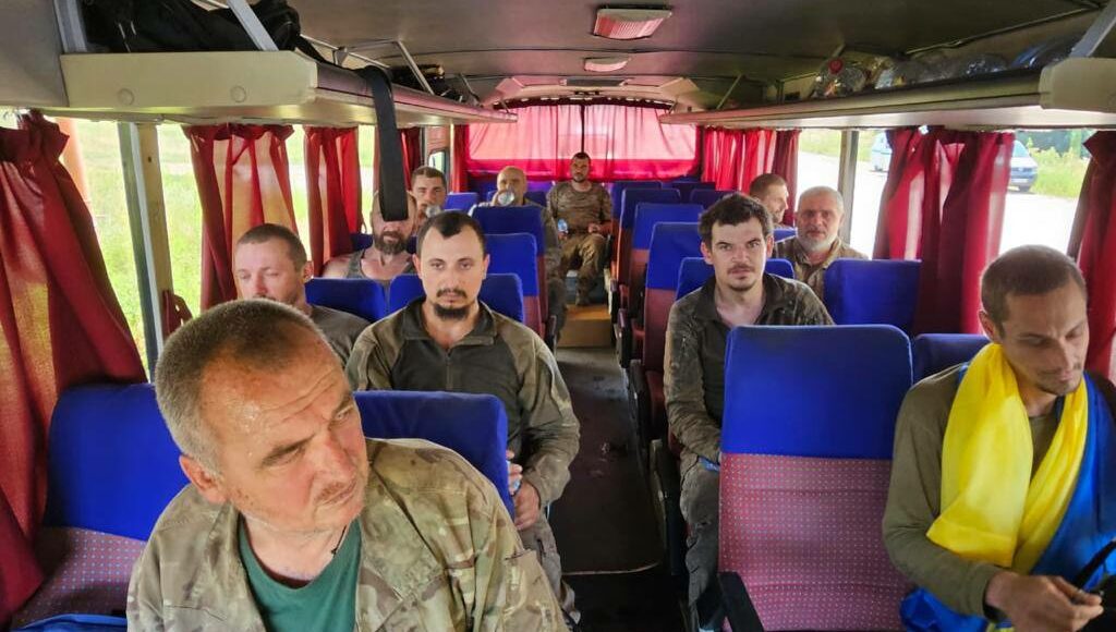 Украина вернула еще 22 военнопленных ВСУ (фото, видео)