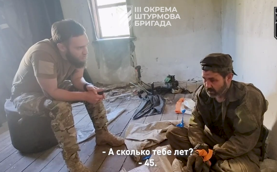 Полонений під Бахмутом росіянин розповів про реалії армії загарбників: відео