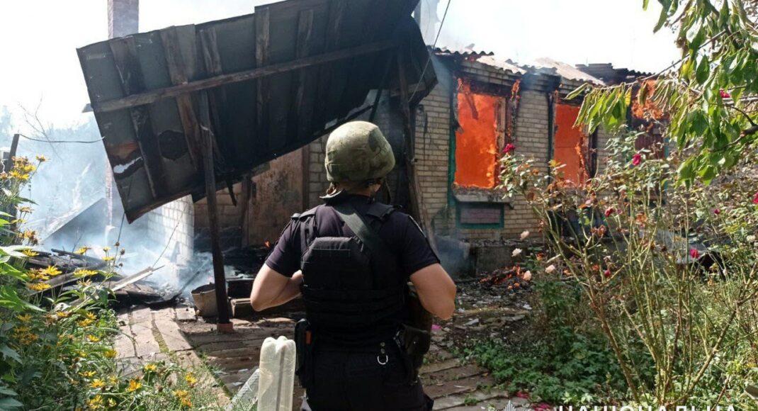 На Донеччині росіяни протягом доби пошкодили 7 житлових будинків, — поліція