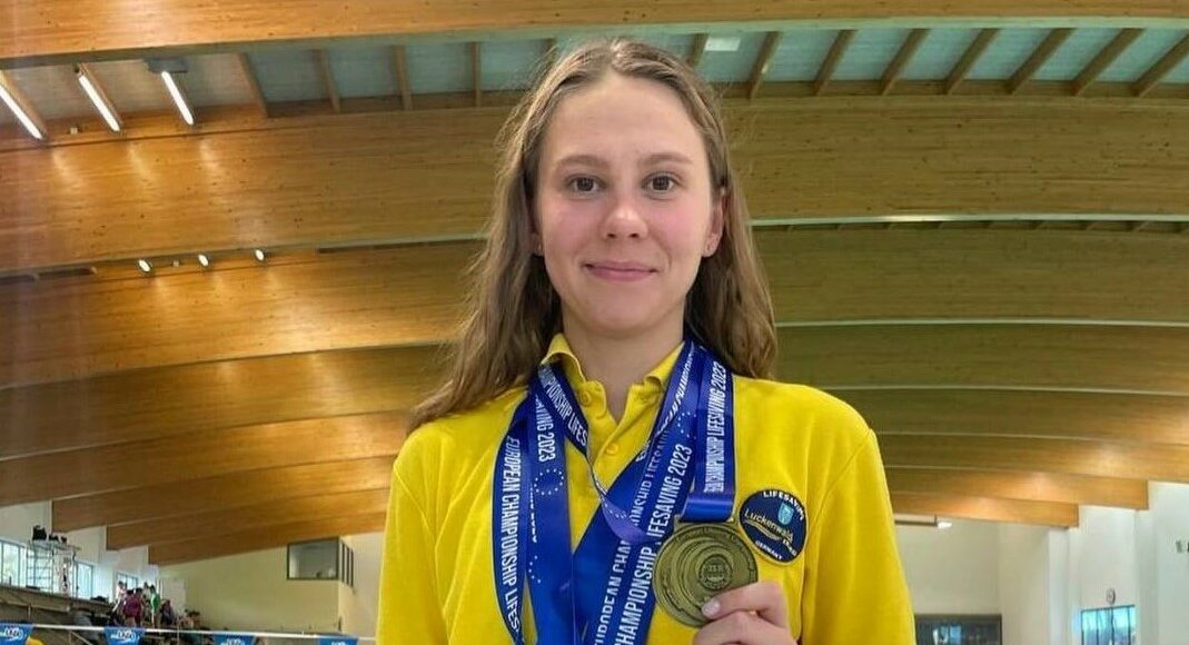 Сєвєродонецька плавчиня стала двічі Чемпіонкою Європи на змаганнях з рятування життя