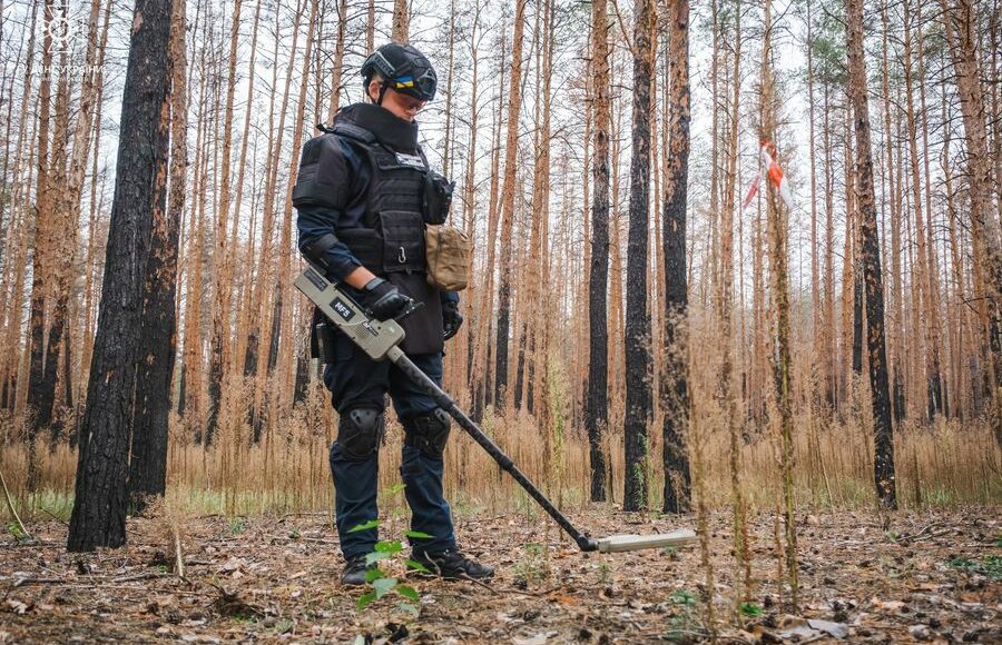 У ДСНС заявили, що 30% території України є потенційно небезпечною та потребує обстеження і розмінування