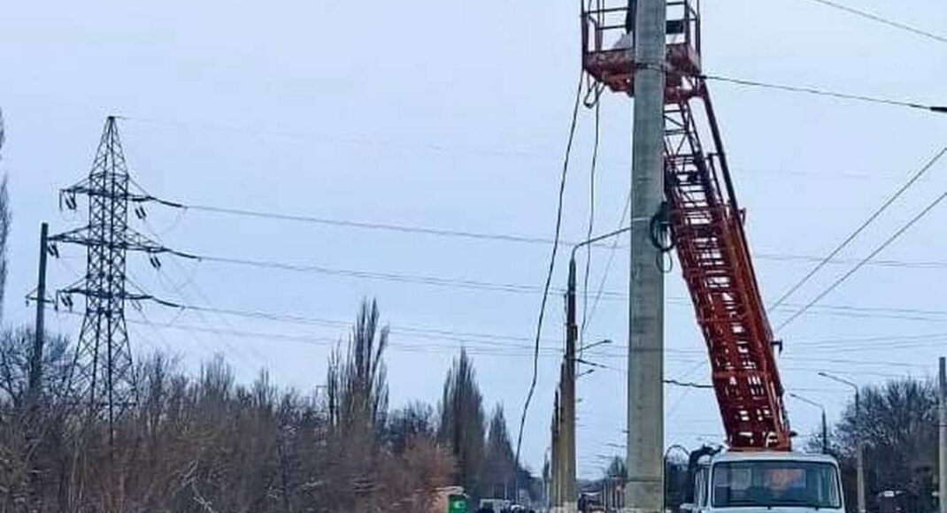 В связи с обесточиванием Краматорска было созвано заседание штаба безопасности и чрезвычайных ситуаций