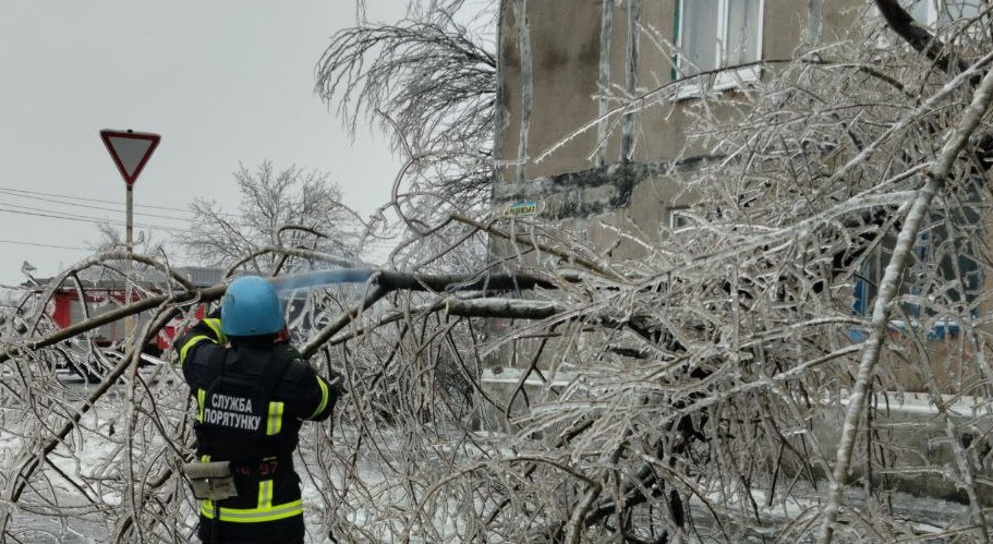 В Покровском районе за прошедшие сутки спасатели трижды привлекались к уборке аварийных деревьев