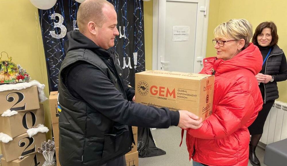 Маріупольці отримують продуктову підтримку від GEM (фото)