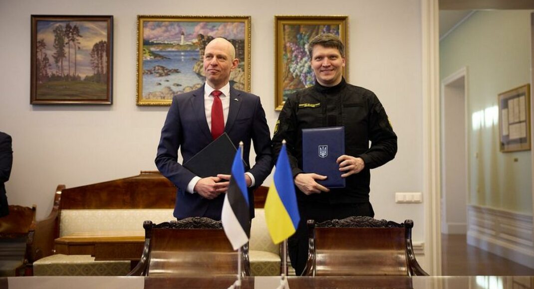 Україна та Естонія підписали Меморандум про співпрацю у сфері оборонної промисловості