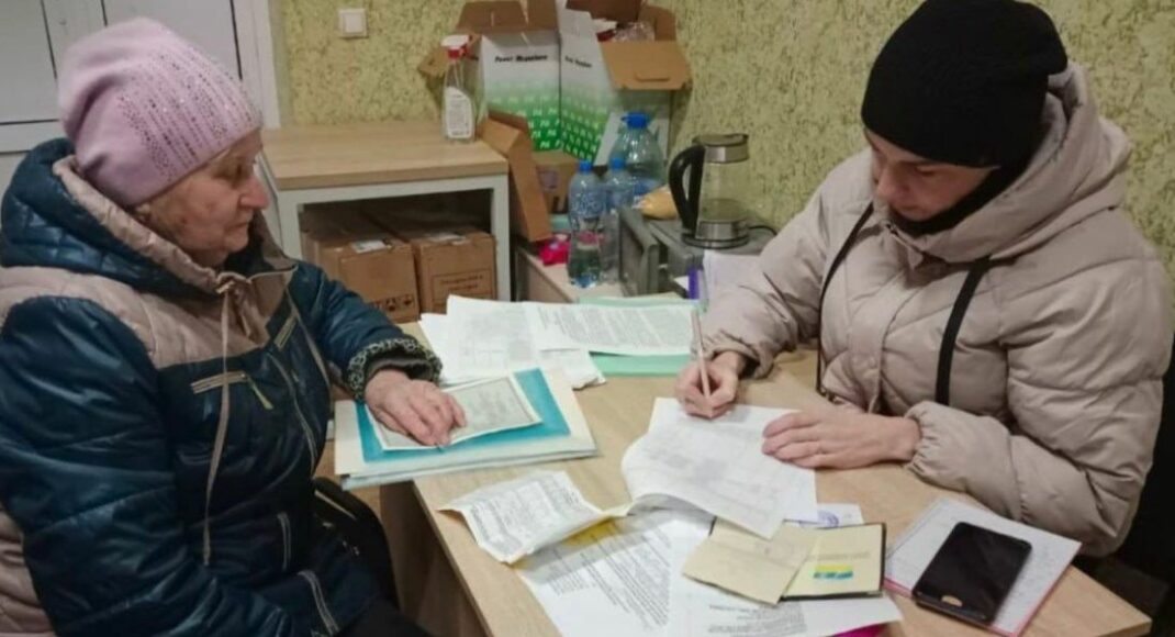 Оприлюднили лютневий графік виїзних прийомів пенсійним фондом на деокупованих територіях Донеччини