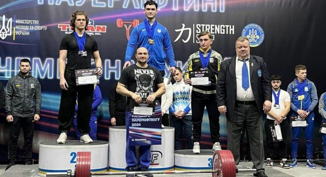 Паверліфтер з Рубіжного — чемпіон України