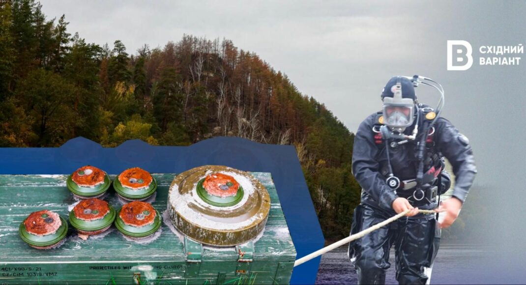 Разминировать или оставить? Как Северский Донец будут очищать от остатков мин и военной техники