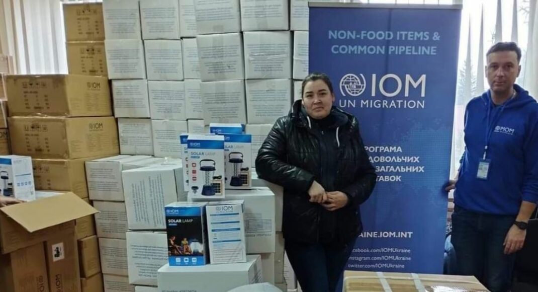 В Корсунь-Шевченковскую гуманитарную ячейку Горской громады доставили помощь от МОМ