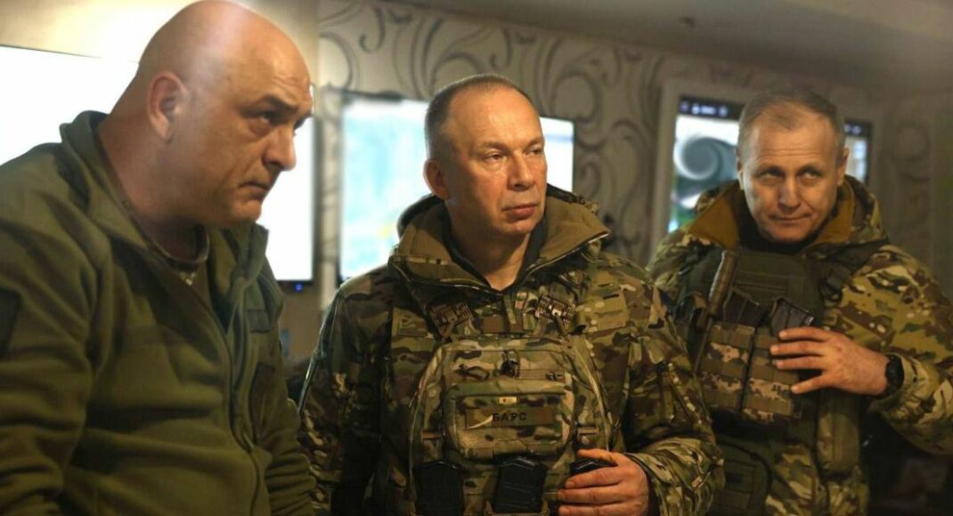 Сирський відвідав військових на Куп'янському напрямку