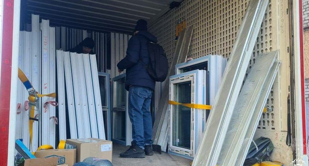 От GEM в Покровск поступила новая партия окон для пострадавших домохозяйств (фото)