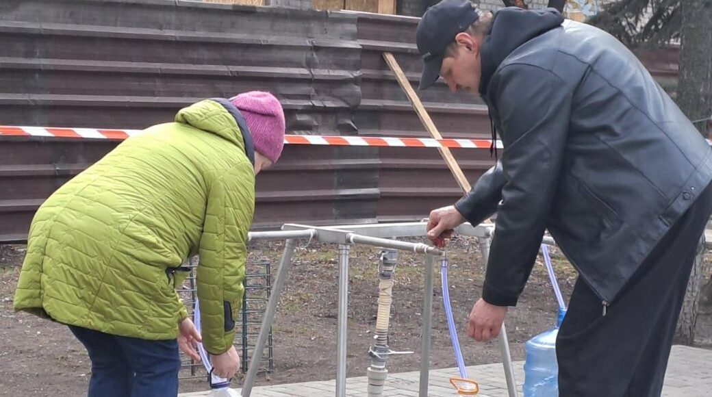 В Доброполье Донецкой области возобновил работу после обстрелов бювет