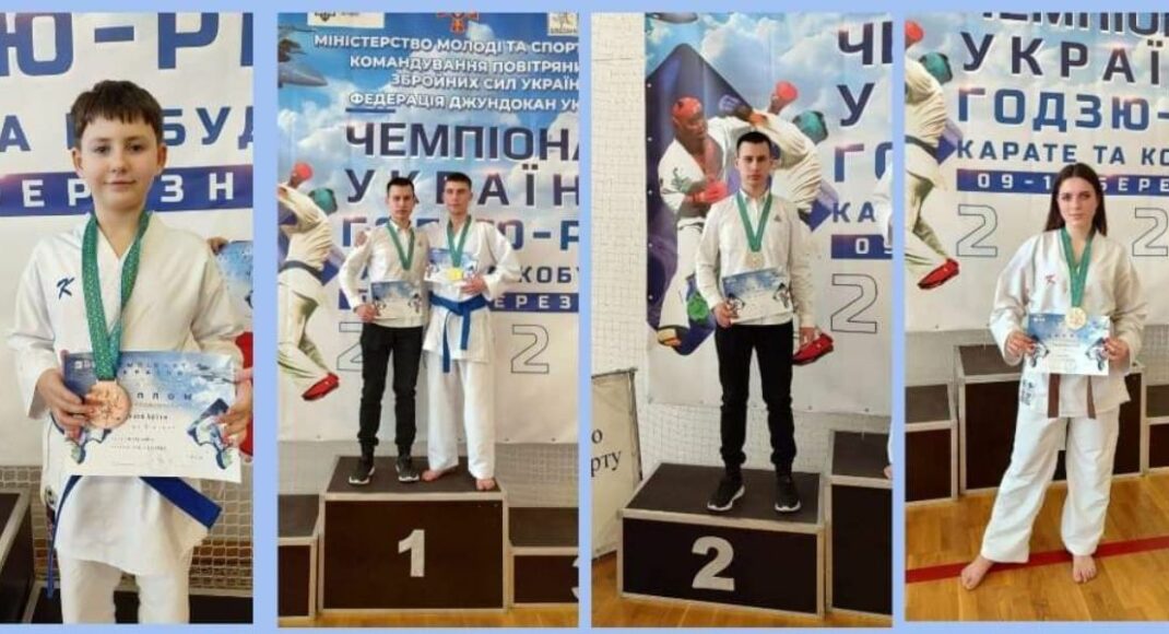 Каратисти з Луганщини вибороли п’ять медалей чемпіонату країни