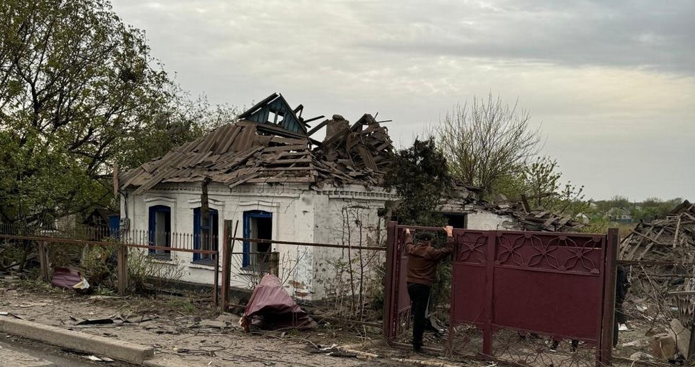 В результате российских атак на Донецкую область 1 человек погиб, 2 — получили ранения