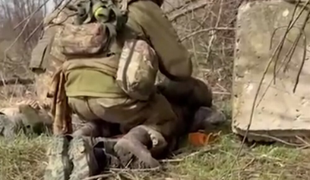 Прикордонники взяли в полон трьох окупантів на Донеччині (відео)