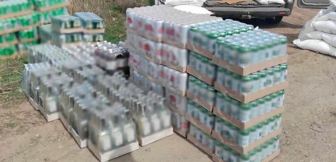У Краматорську поліція затримала водія з 940 літрами забороненого алкоголю
