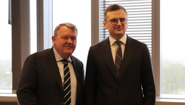 Кулеба із главою МЗС Данії обговорили нагальні потреби у військовій допомозі