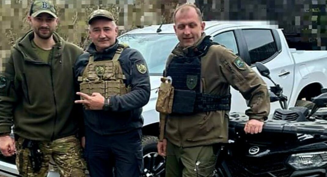 Підрозділ К2 54 ОМБр отримав техніку від Сіверської громади