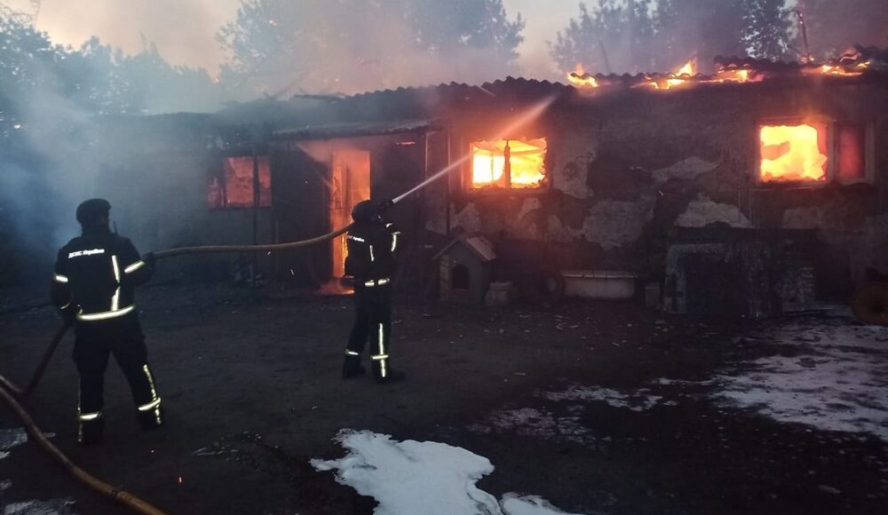 На Донетчине ликвидировали 10 пожаров за сутки