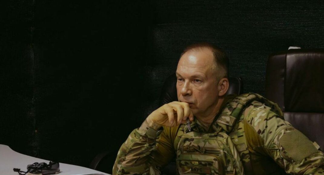 Сырский продолжает свою работу в частях восточного фронта