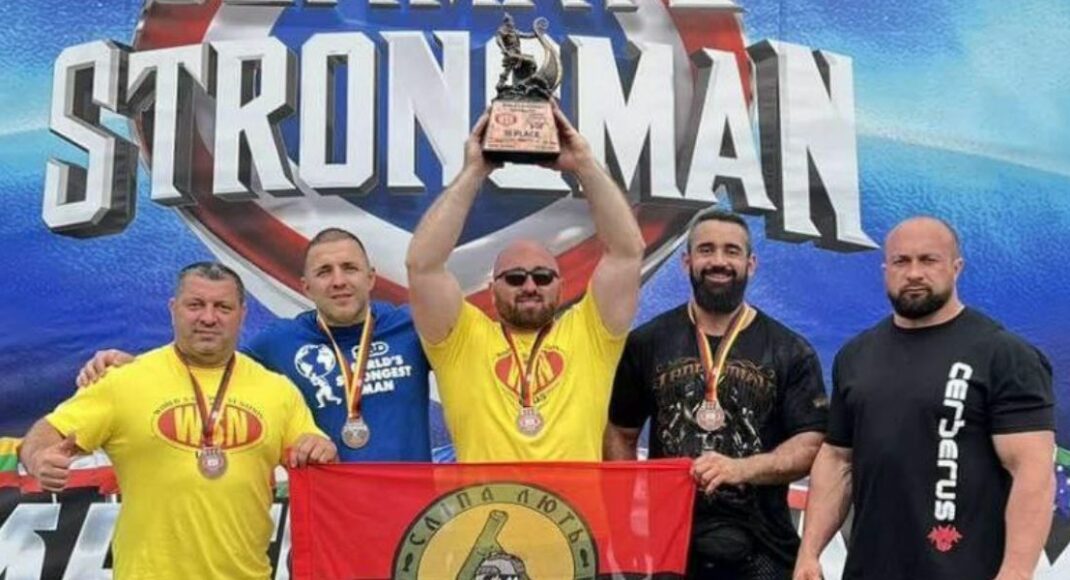 Спортсмен з Луганщини виборов "бронзу" командного світового турніру з богатирського багатоборства