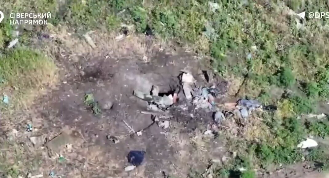 Украинские пограничники ликвидировали дронами вражескую группу на Северском направлении (видео)