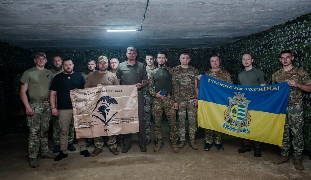 Луганщина передала безпілотники військовим Слов’янської бригади (фото)