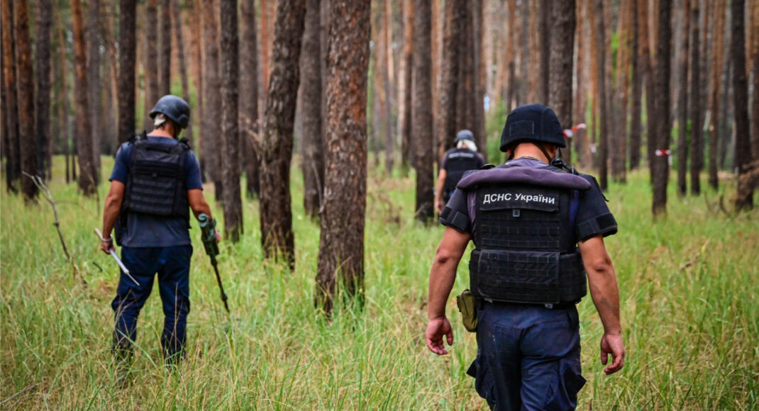 На Лиманщині піротехніки ДСНС виявили три гранатометні осколкові боєприпаси