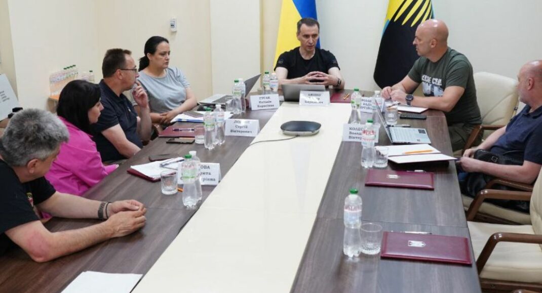 Министр здравоохранения Украины посетил Донецкую область