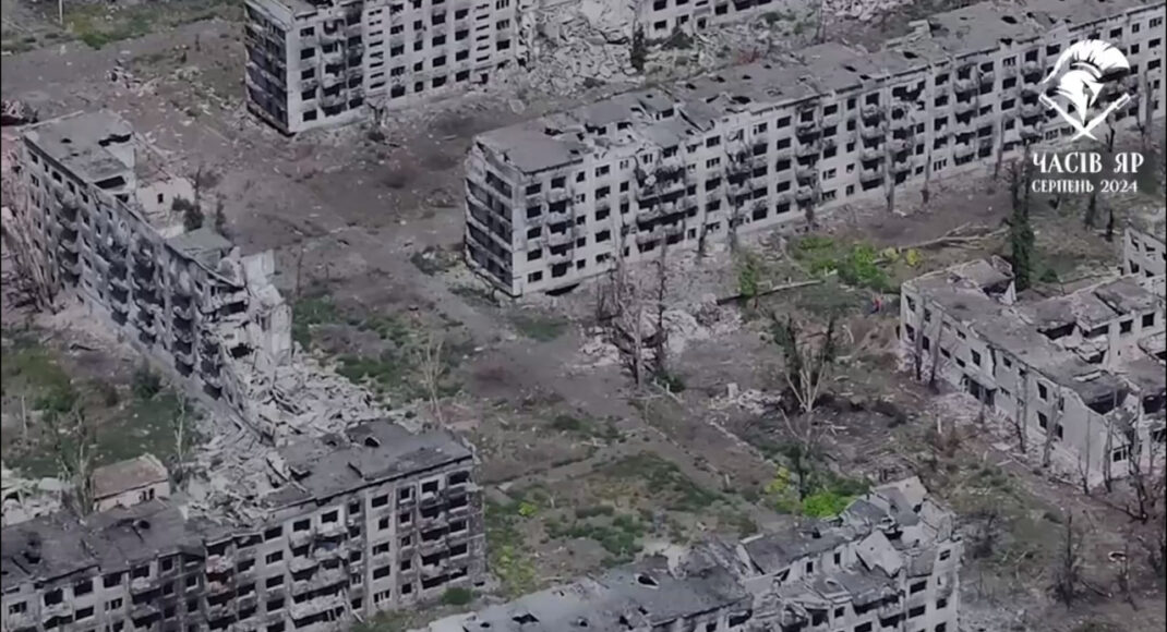 Россияне усилили обстрелы из различных видов вооружений, чтобы захватить Часов Яр, — пресс-служба 24 ОМБр