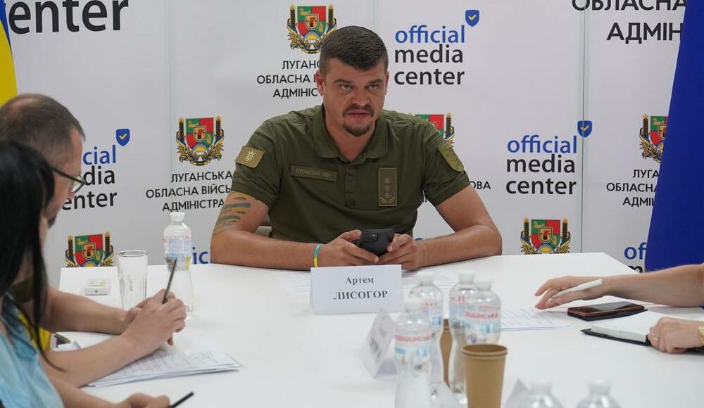 Лисогор проверил гуманитарные хабы Луганщины на чрезвычайный режим работы