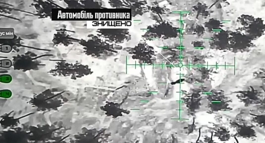Луганские пограничники уничтожают боеприпасы и автомобили россиян в районе Кременной