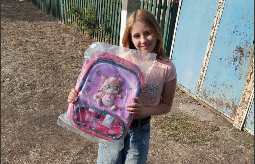 Эвакуированные дети ВПЛ из Донецкой области получили помощь