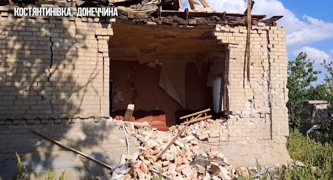 Зросла кількість поранених у Костянтинівці на Донеччині (відео)