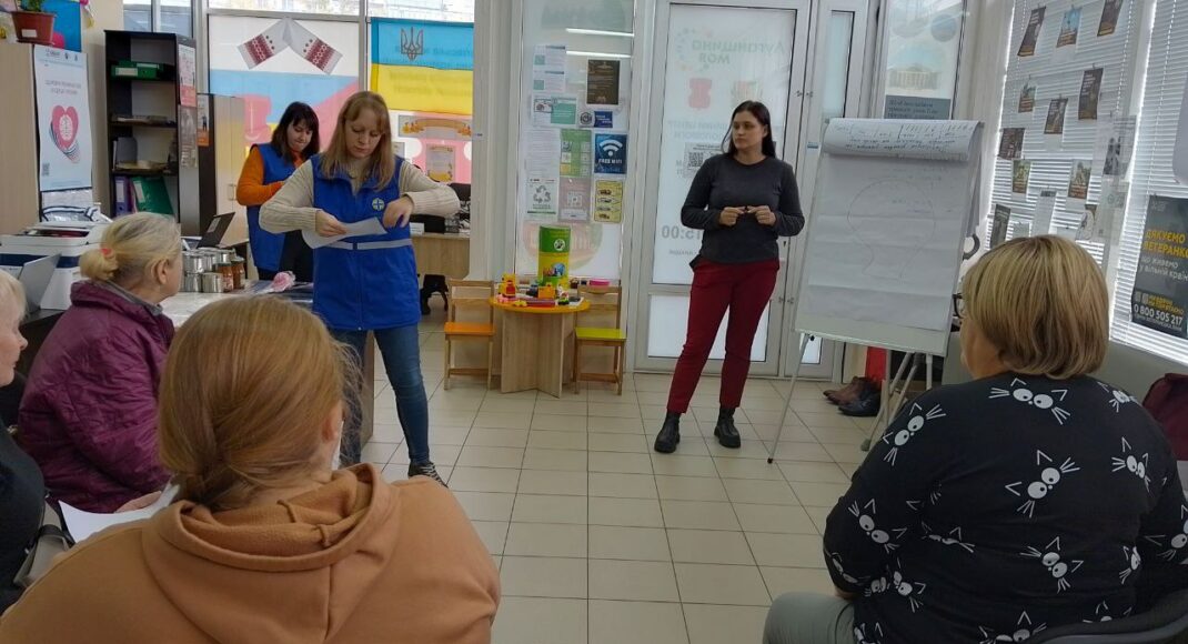У Сватівському хабі у Броварах відбувся тренінг з психологічного розвантаження