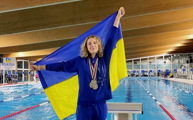 15-річна спортсменка з Донеччини здобула три нагороди у фіналі Кубка світу з підводного спорту