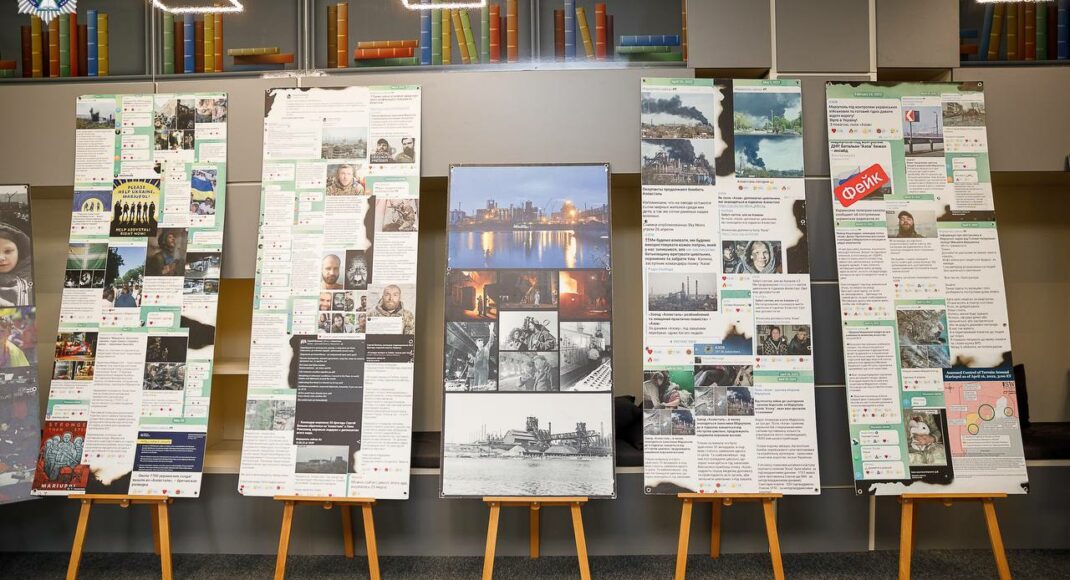 "Маріуполь. 86 #наживо": в Днепре открыли выставку, в которой представлены фотографии из блокадного города