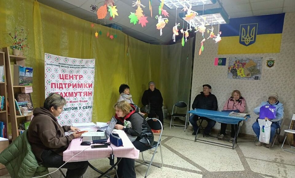 Вчора у Жовтих Водах фахівці ЦНАП Бахмута провели виїзний прийом мешканців Бахмутської громади