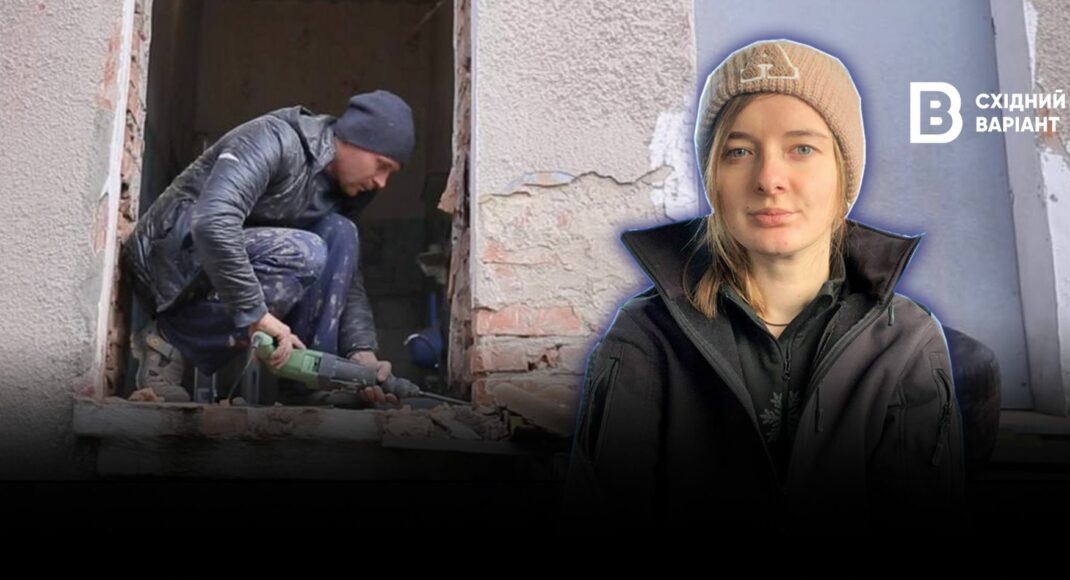 Как восстанавливают поврежденные дома в Краматорске и Славянске
